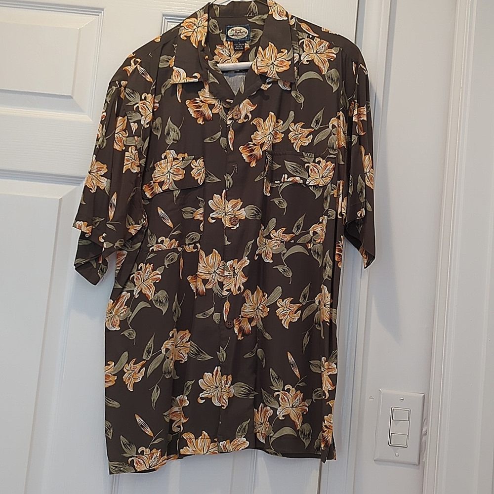 Tommy Bahama summer floral shirt S Men's